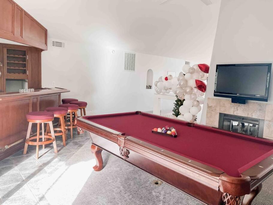 *Entertainment Villa* 5Min To Strip Optional Heated Pool Jacuzzi! Лас-Вегас Экстерьер фото